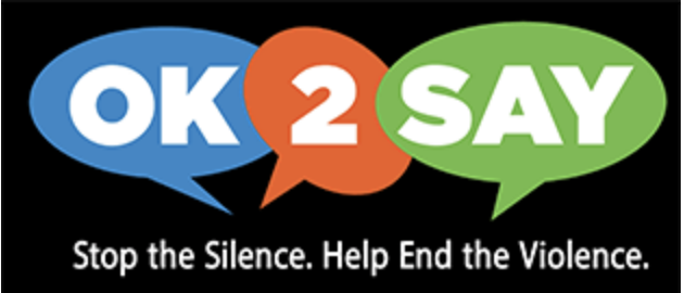  Okay to Say Stop the Silence help end violence